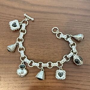 Vintage, Retired Brighton Charm Bracelet